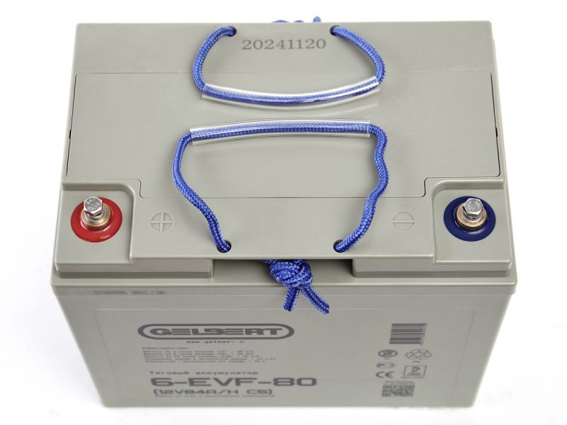 Тяговый аккумулятор Gelbert 6-EVF-80 (12V84A/H C5) Тяговый аккумулятор Gelbert 6-EVF-80 (12V84A/H C5)