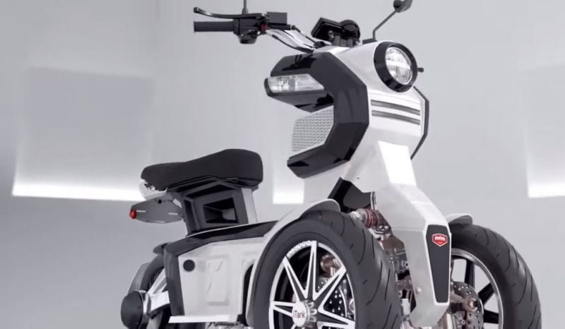 Электроскутер Doohan iTank EV3 1500W White